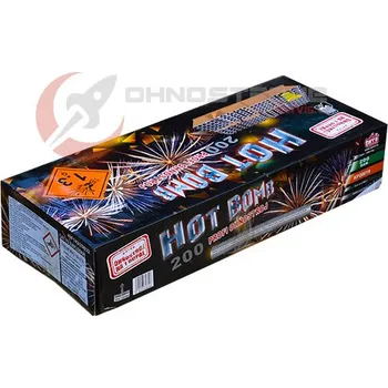 Zábavní pyrotechnika Ohňostroj Hot Bomb 200 ran