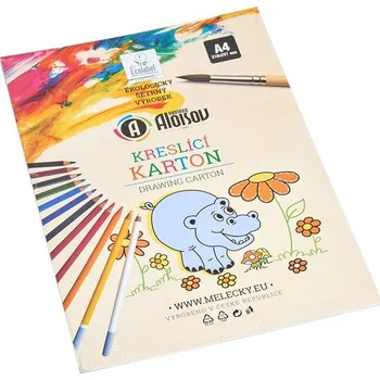Umělecký papír Aloisov - karton kreslicí A4, 220 g, 10 listů