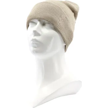 Čepice VOXX Čepice pánská pletená LEVORG ohrnovací BÉŽOVÁ uni 119956