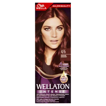 Barva na vlasy Wella Wellaton Intense krémová barva na vlasy 4/6 vínová, 1 bal.
