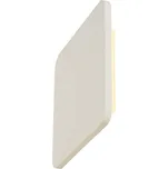 BIG WHITE PLASTRA SQUARE, nástěnné svítidlo, pásek LED, 3000K, hranaté, bílá sádra, max. 10,8 W 148019