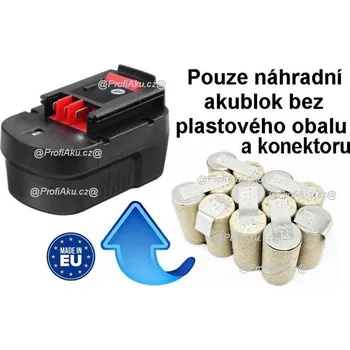 Panasonic - AEB Baterie Black & Decker A14E 14,4V 1700 mAh NiCd - KIT Panasonic