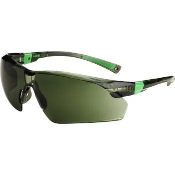 ochranné brýle Univet 506UP 506U-04-04 ochranné brýle vč. ochrany proti zamlžení, vč. ochrany před UV zářením černá, zelená EN 166 DIN