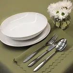 Nešpinivý / teflonový látkový ubrus UNI 3022 OLIVOVÁ, 100x140cm (obdélník)