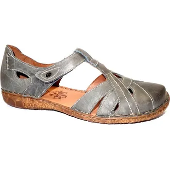 Dámské sandále Letní vycházková obuv-flexiblová, Josef Seibel, Rosalie 29, jeans: Modrá Ostatní kůže 28 43 G - standardní šíře (20327-20328)