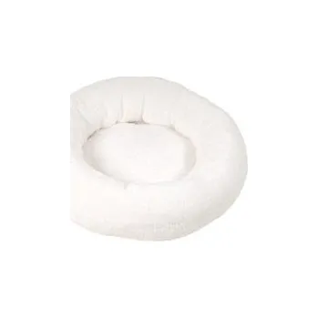 Pelíšek pro psa Pelech Amélie plyš kulatý 60cm Bílá A11 1ks