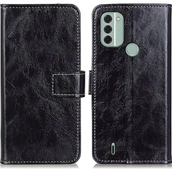 Příslušenství pro tablet VSECHNONAMOBIL 54588 RETRO Peněženkový obal Nokia C31 černý