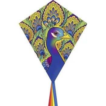 Létající drak Ecoline drak Eddy Peacock Rozpětí 580 mm Vhodnost pro sílu větru 2 - 5 bft