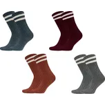 PESAIL Damské vlněné termoponožky LY251 4 párů Barva: Mix, Velikost: 35-38