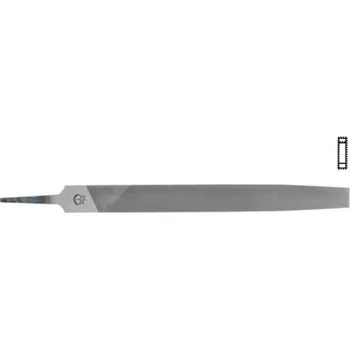 Dílenský plochý zúžený pilník, délka 100-300mm