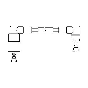 Zapalovací kabel zapalovací kabel, , BREMI, 674E55