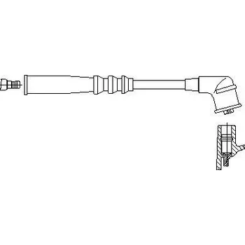 Zapalovací kabel zapalovací kabel, , BREMI, 709/36