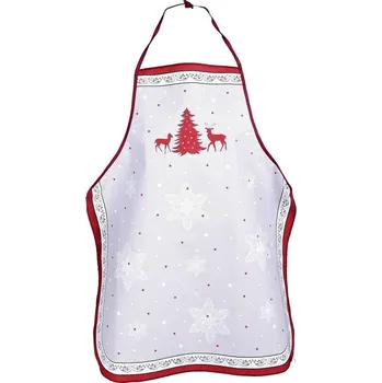 Kuchyňská zástěra Zástěra kuchyňská, Stromeček, červená