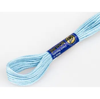 Příze Vyšívací příze MOULINE / MULINKA 5232 holubí šeď, jednobarevná, 2g/8m