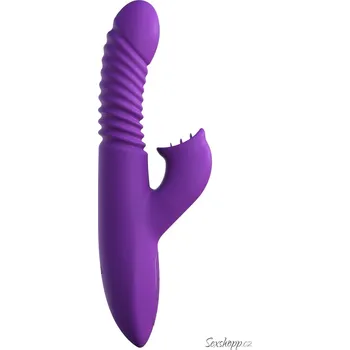 Vibrátor Hřejivý přirážecí a rotační vibrátor Ultimate Thrusting Clit Stimulate-her