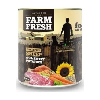 Krmivo pro psa Farm Fresh Dog Sheep with Sweet Potatoes konzerva 800g