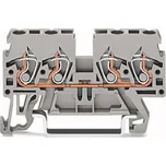 WAGO 870-833 průchodková svorka 5 mm pružinová svorka červená 100 ks