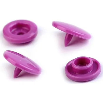 Plastové patentky / stiskací knoflíky vel. 18"