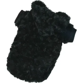 Obleček pro psa Mikina Fuzzy (doprodej skladových zásob) - černá XS