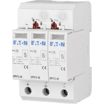 modulární přístroj a rozvaděč Eaton 177258 SPPVT12-06-2+PE svodič pro přepěťovou ochranu Přepětová ochrana pro: rozvodná skříň 15 kA 1 ks