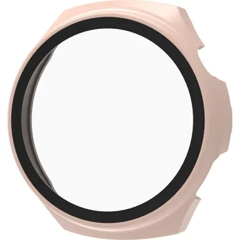 VSECHNONAMOBIL 60314 PC FULL COVER Plastový kryt se sklem pro Huawei Watch 4 Pro růžový