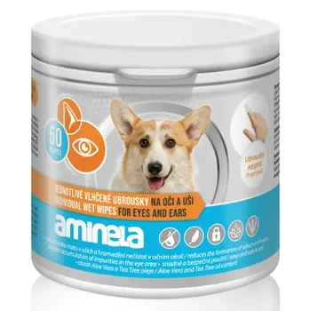 Aminela Ubrousky na oči a uši 50 ks
