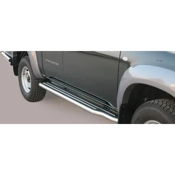 Tuning Boční nášlapy MAZDA BT-50 2007-09 Misutonida P/195 Leštěný nerez