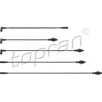 Autoelektrika Sada kabelů pro zapalování, , 5967K4, TOPRAN, 721 500