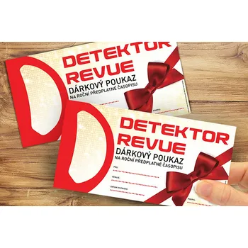 Technika Dárkový poukaz na roční předplatné časopisu Detektor revue - Detektor revue (2022)