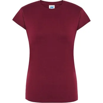 Dámské tričko Jhk Dámské tričko JHK152 Burgundy L