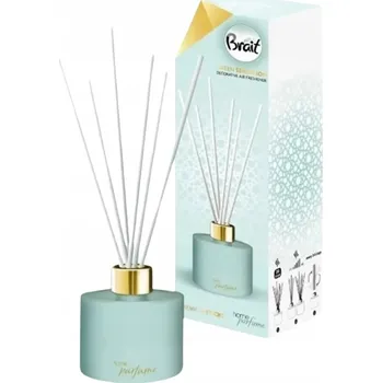 Svíčka Vonný difuzér BRAIT 100 ml - GREEN SENSATION - zelený (osvěžovač vzduchu / 6 vonných tyčinek / dekorative air freshener )