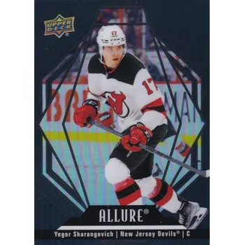 Sběratelská karetní hra paralel karta YEGOR SHARANGOVICH 22-23 Allure Black Rainbow číslo 53