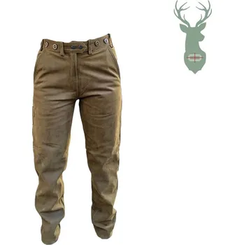 lovecké kalhoty Dámské kožené kalhoty OLIVE velikost: 44