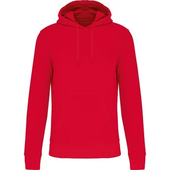 Pánská mikina Pánská organická mikina s kapucí Kariban K4027 Barva: Červená, Velikost: 3XL
