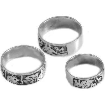 Prsten Stříbrný prsten Kroužek nr. 06