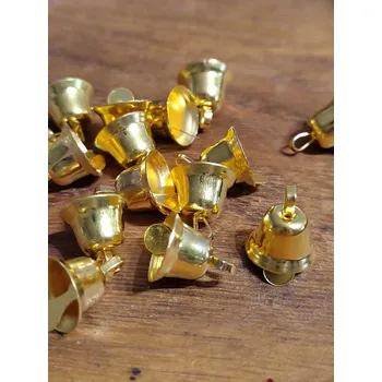 Vánoční dekorace Zvoneček Ø11 mm barva zlatá