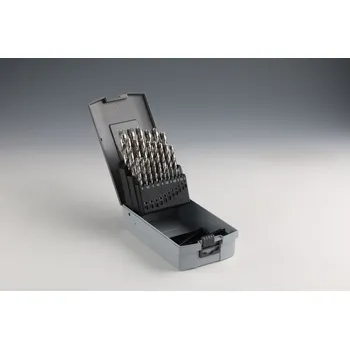 Vrták ZPS-FN VN10010.05 | Sada vrtákov s valcovou stopkou, brúsené 1,0-13,0 mm, 25 ks po 0,5 mm