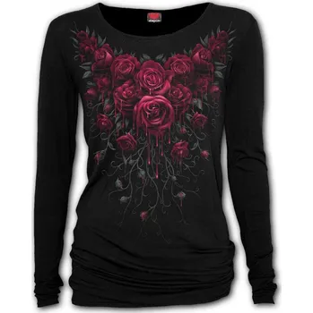 Dámské tričko Dámské Tričko Spiral Krvavé růže BLOOD ROSE DW197307 Velikost: S