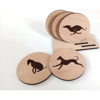 Podtácek MAJADESIGN Dřevěné podtácky - NA MÍRU - 10 ks