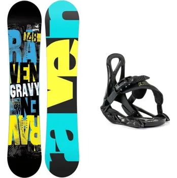 Snowboarding Raven Gravy junior mini snowboard + Beany Kido vázání 110 cm + XXS (EU 25-32) + DÁREK + Doprava ZDARMA