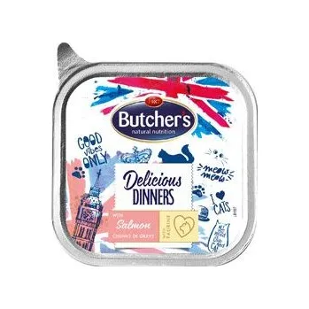 Krmivo pro kočku Butcher's Cat Pro Series Del.Dinner losos vanička 100g
