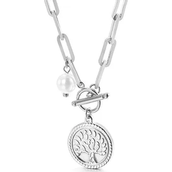 Náhrdelník Přívěskynakrk.cz Ocelový náhrdelník TREE of LIFE