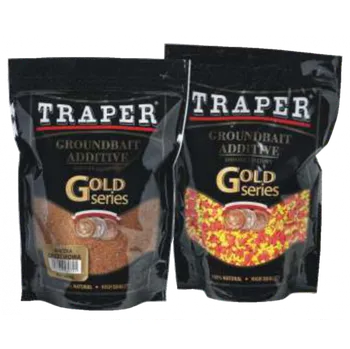 Návnadová surovina DOPLNĚK DO KRMIVA TRAPER PEČIVO FLUO ZELENÉ 400G