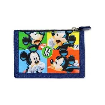 Peněženka Setino - Dětská textilní peněženka Mickey Mouse (Disney), 12,5 x 9 cm