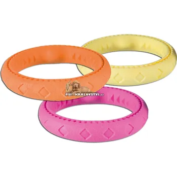 Pro psa Trixie Kroužek plovoucí TPR 25 cm, termoplastová guma Limetková