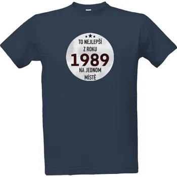 Tričko s potiskem To nejlepší z roku 1989 pánské