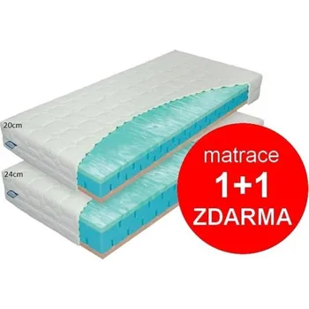 Matrace Partnerská matrace výška 24 cm - MT, 2 x matrace. rozměr 160x200 cm