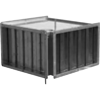 SMK1 280-VH směšovací klapka bez servopohonu pro průmyslový větrací systém Alteko TERNO-S