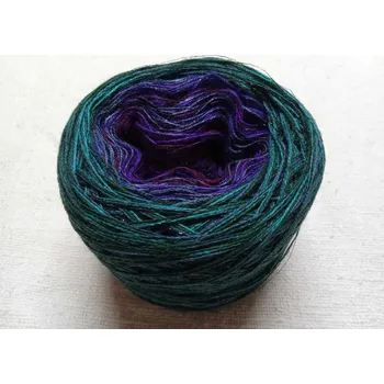 Příze Zázrak mini 3-nitka 300m s lurexem (Duhové klubko s lurexem Zázrak mini)