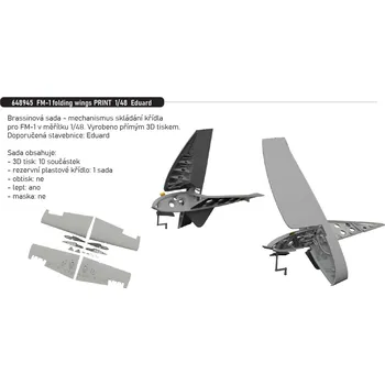 Plastikový model Eduard 1/48 FM-1 folding wings PRINT (EDUARD)